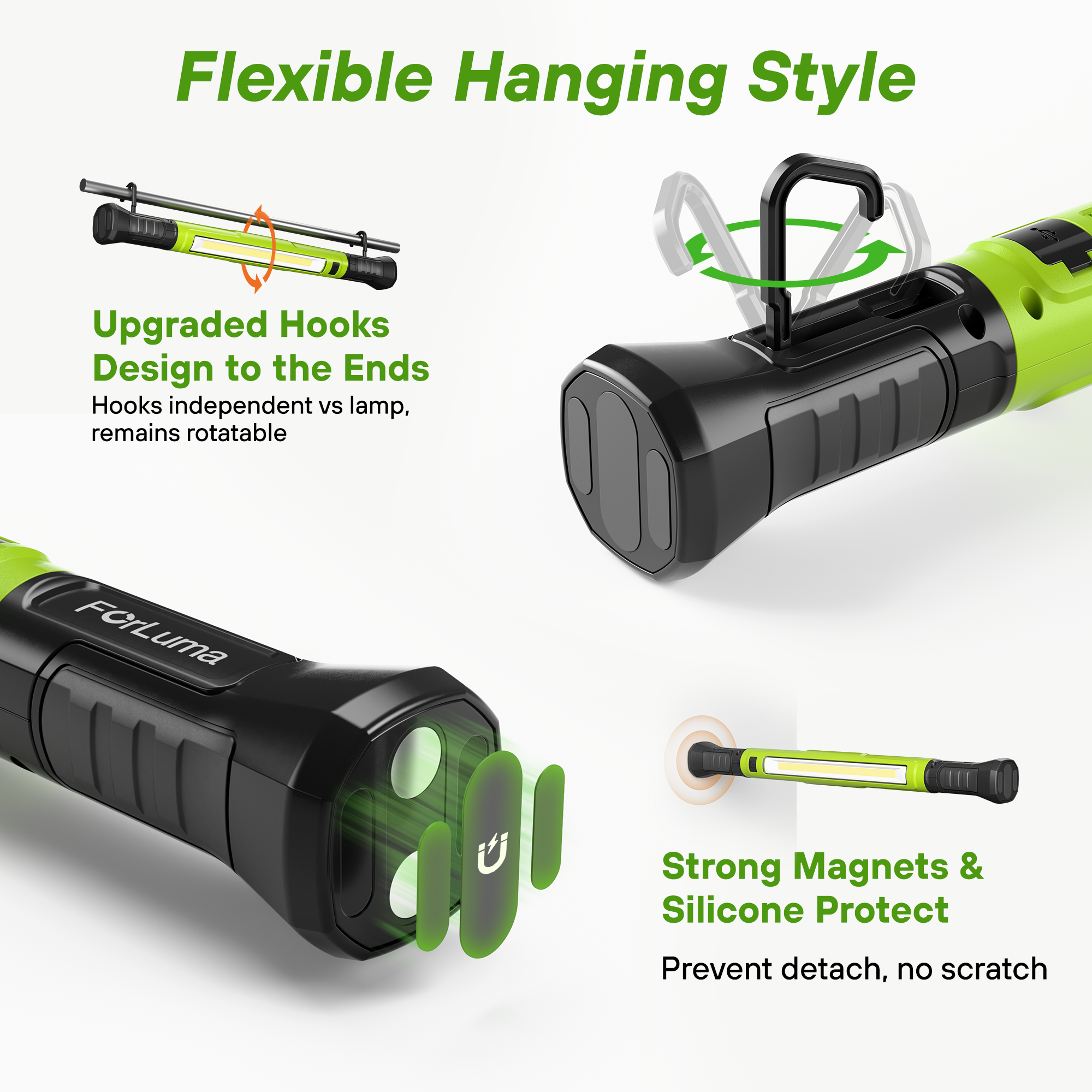 3000 Lumen Magnetic Work Light | FORLUMA