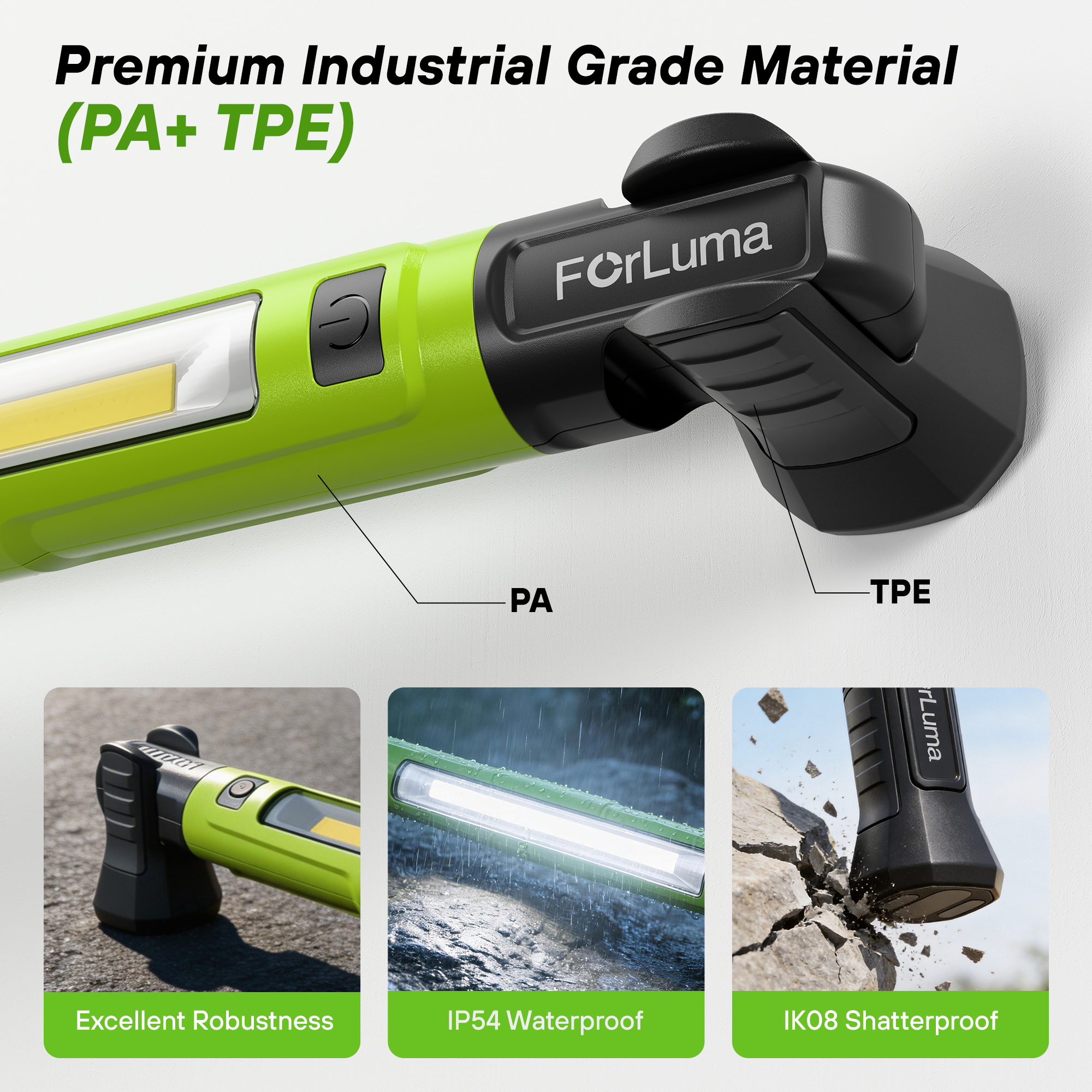 3000 Lumen Magnetic Work Light | FORLUMA